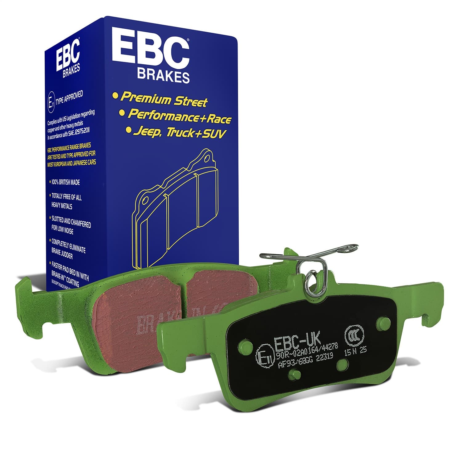 EBC Brakes - S10KF1468 - Front - Disc Brake Pad and Rotor Kit image 2