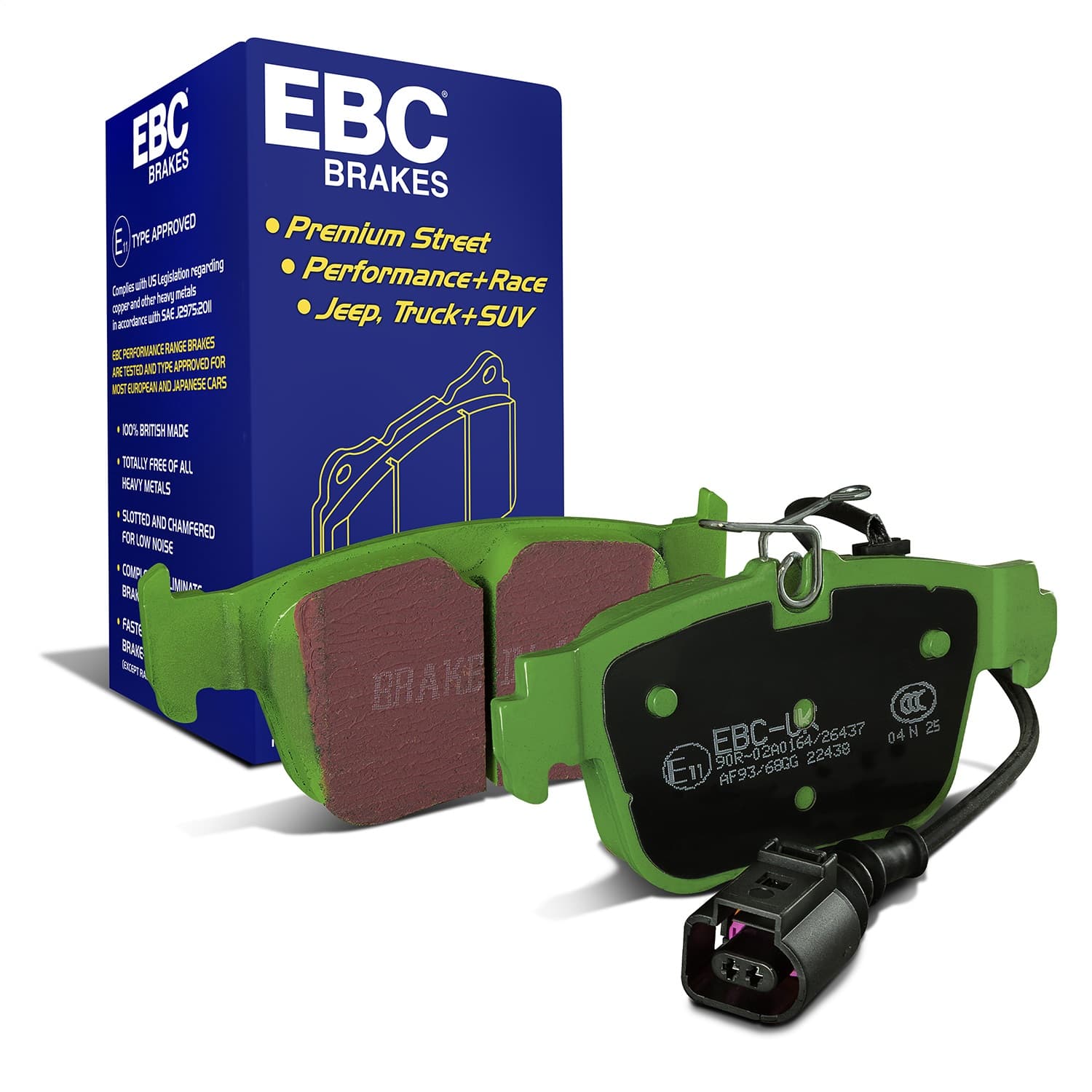 EBC Brakes - S10KF1475 - Front - Disc Brake Pad and Rotor Kit image 2