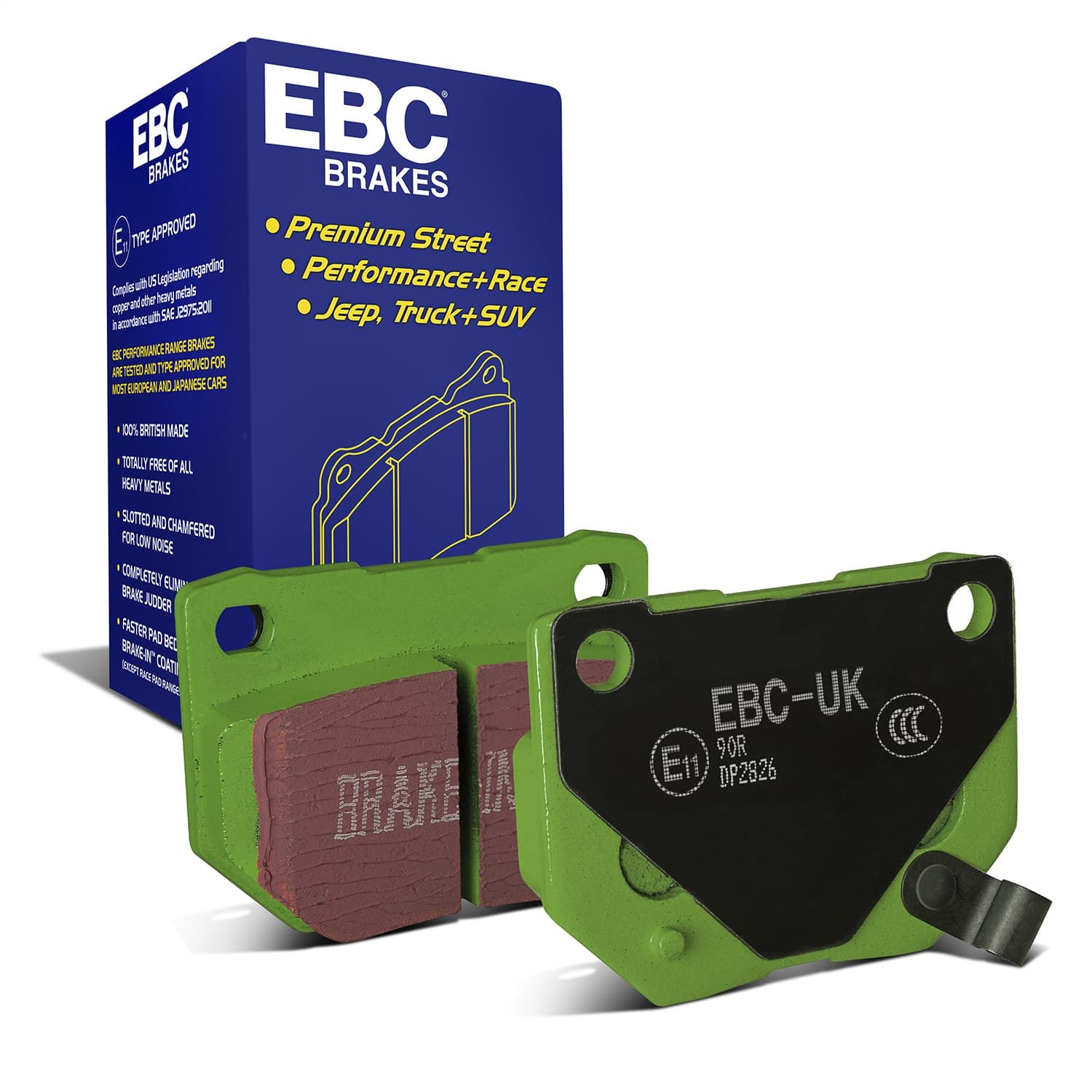 EBC Brakes - DP2826 - Disc Brake Pad image 1