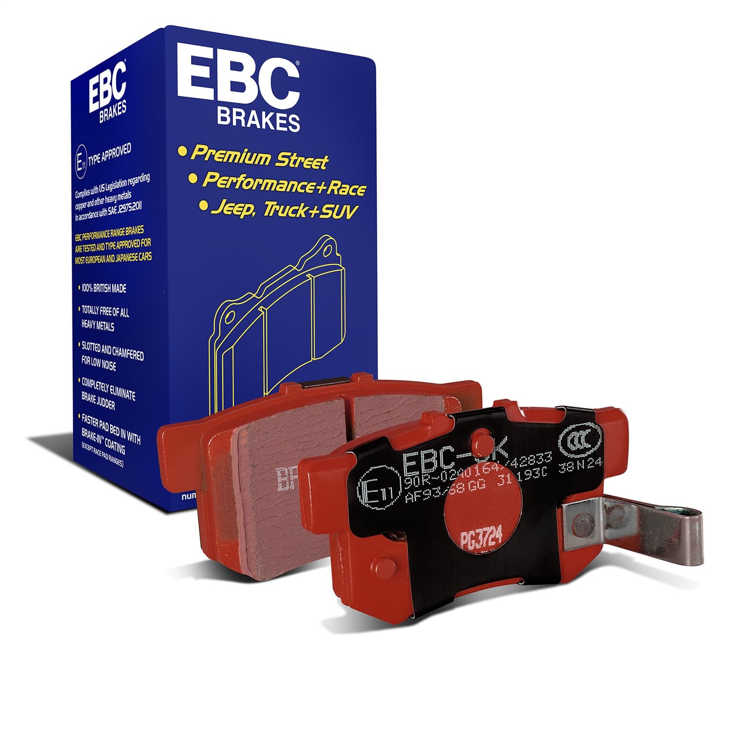 EBC Brakes - DP31193C - Disc Brake Pad image 1