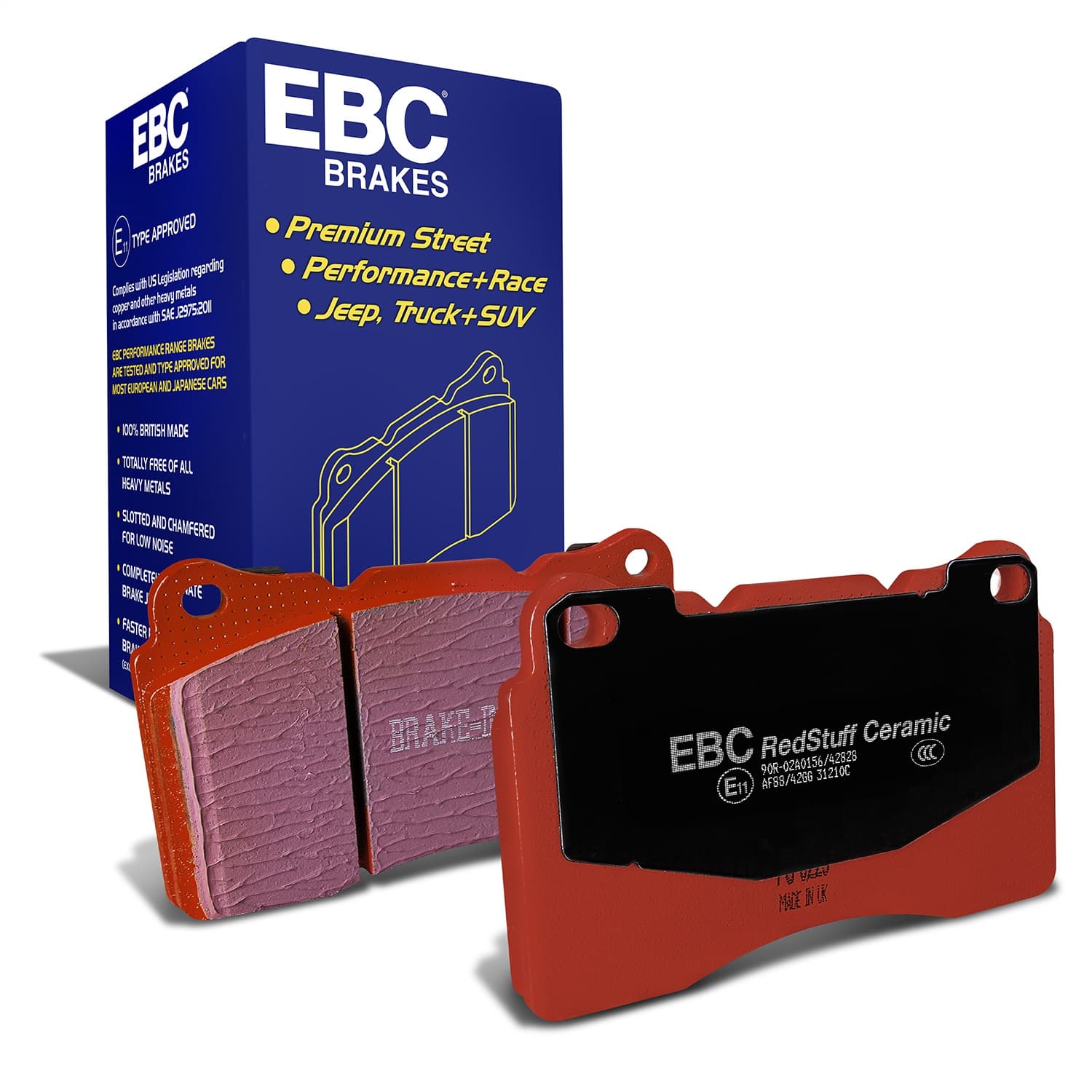 EBC Brakes - DP31210C - Disc Brake Pad image 1