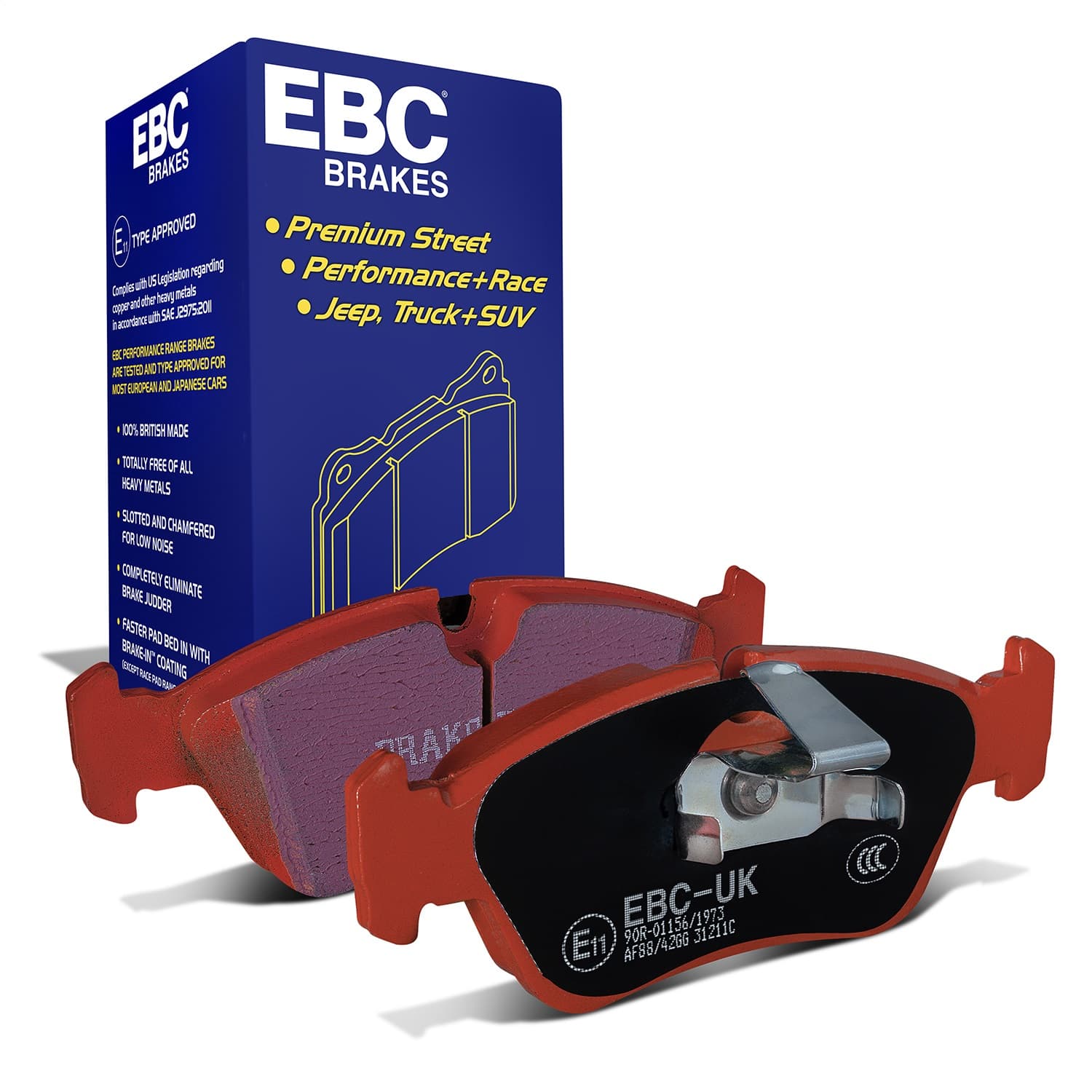 EBC Brakes - DP31211C - Disc Brake Pad image 1