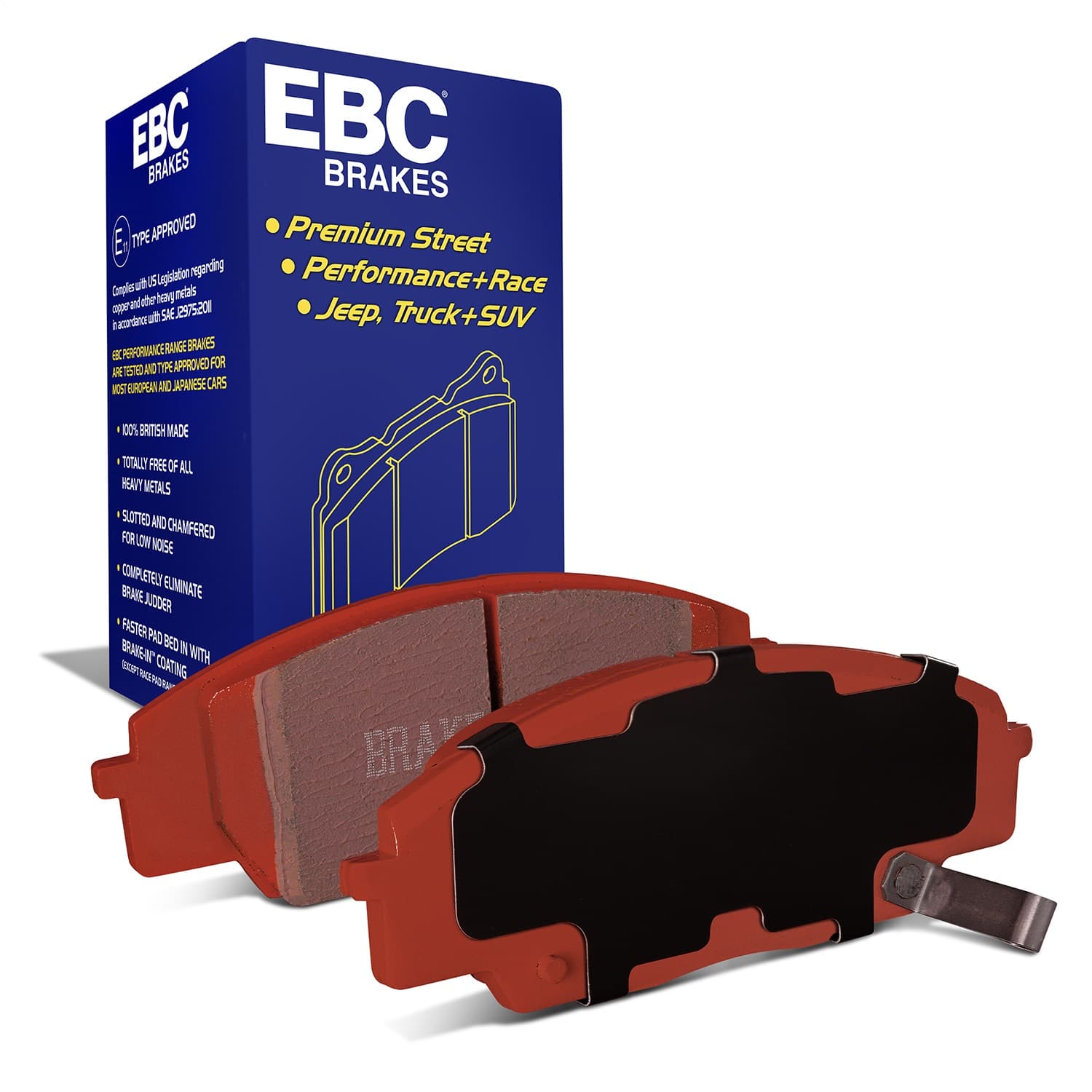 EBC Brakes - DP31254C - Disc Brake Pad image 1