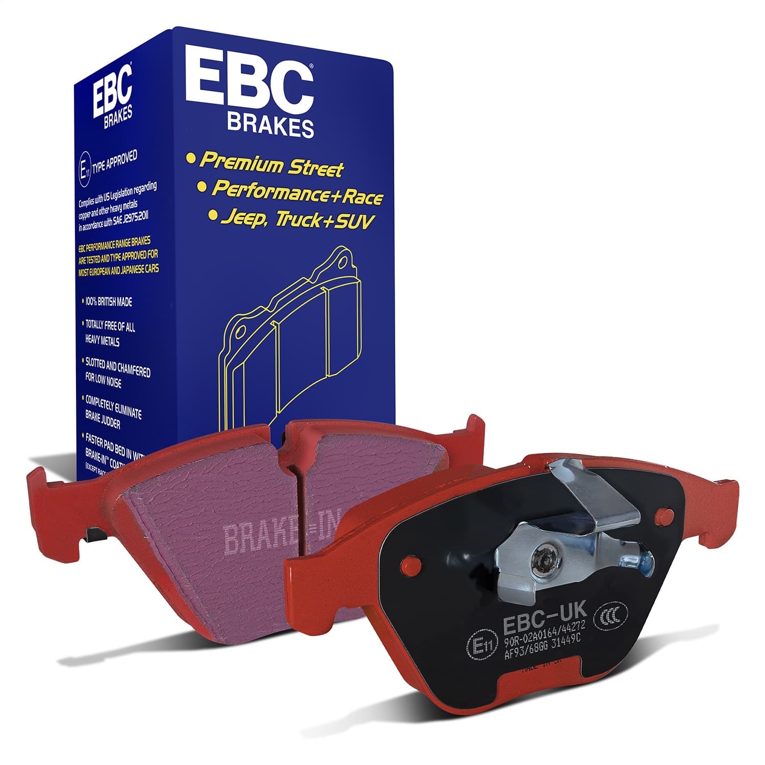 EBC Brakes - DP31449C - Disc Brake Pad image 1
