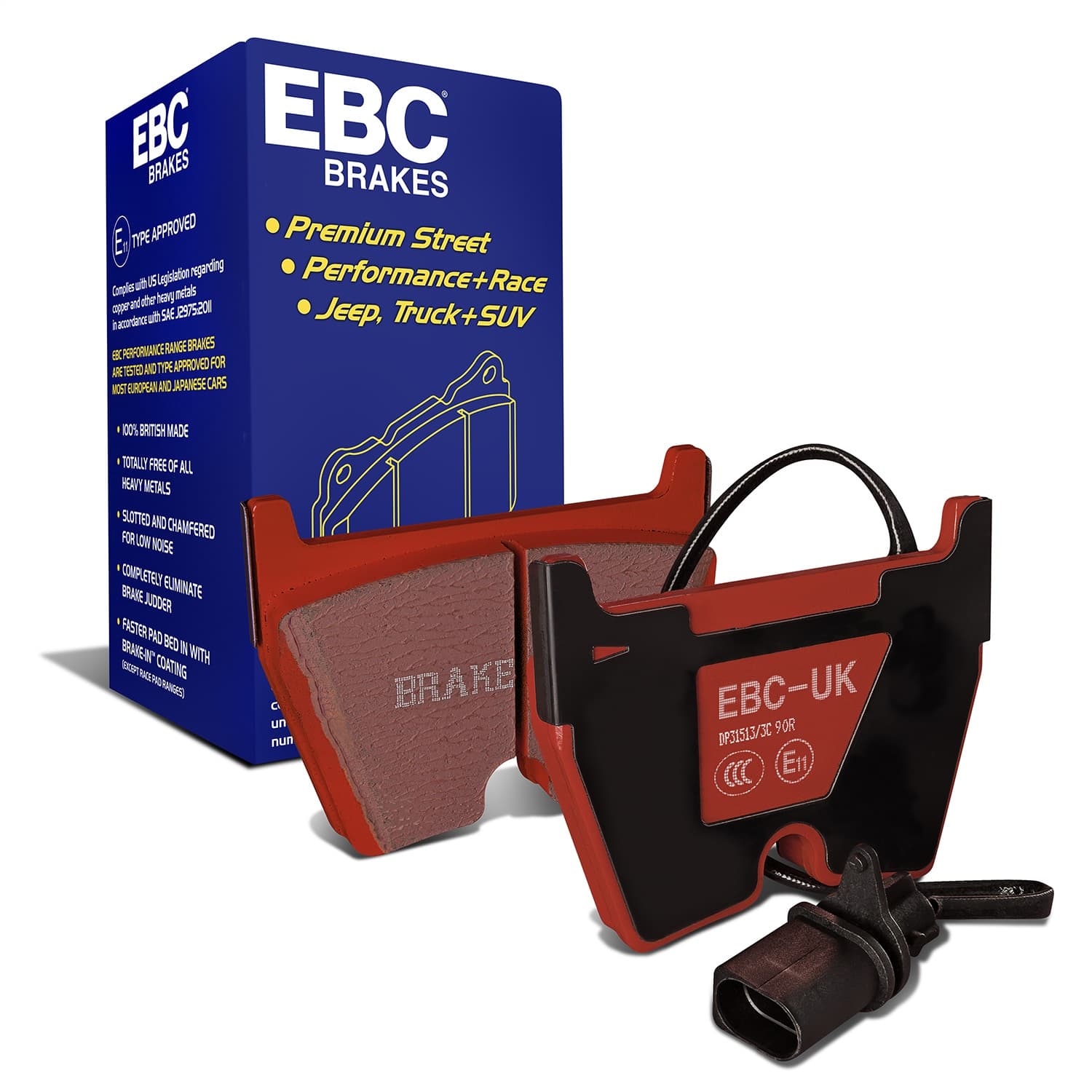 EBC Brakes - DP31513/3C - Disc Brake Pad image 1