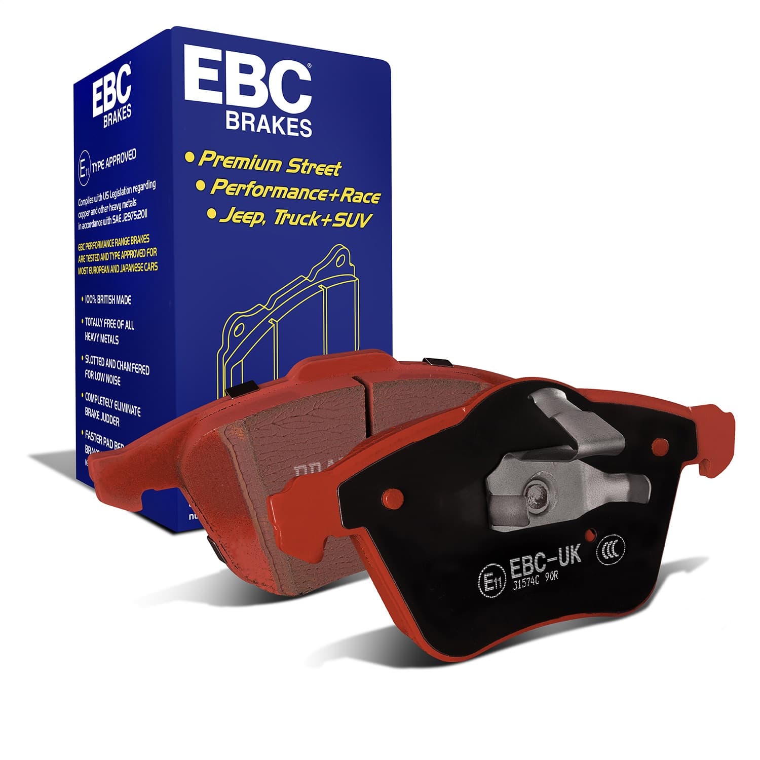 EBC Brakes - DP31574C - Disc Brake Pad image 1