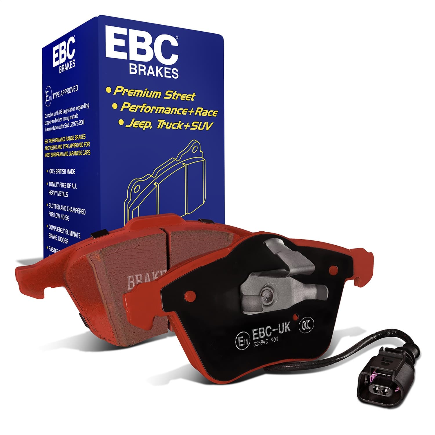EBC Brakes - DP31594C - Disc Brake Pad image 1