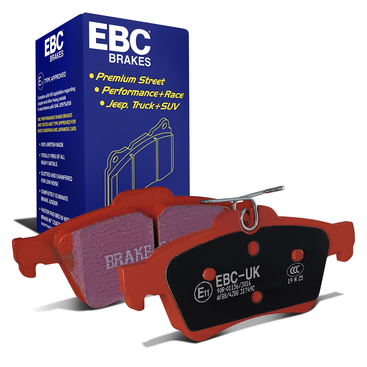 EBC Brakes - DP31749C - Disc Brake Pad image 1