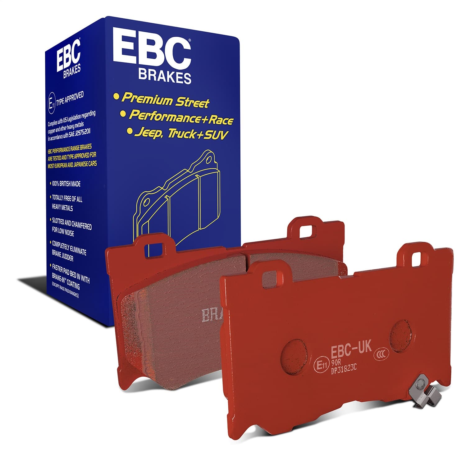 EBC Brakes - DP31823C - Disc Brake Pad image 1