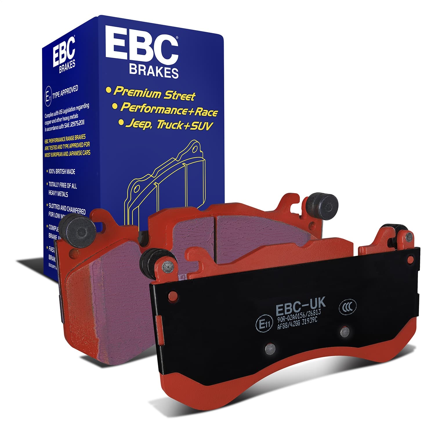 EBC Brakes - DP31939C - Disc Brake Pad image 1