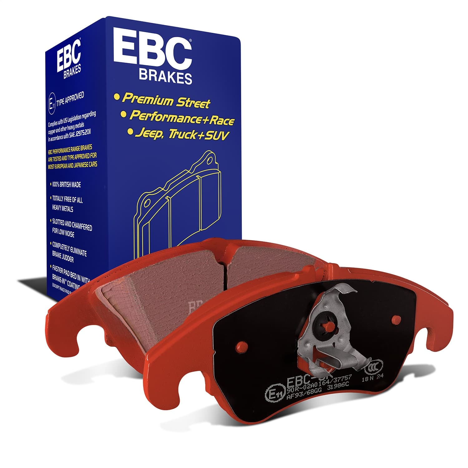 EBC Brakes - DP31986C - Disc Brake Pad image 1