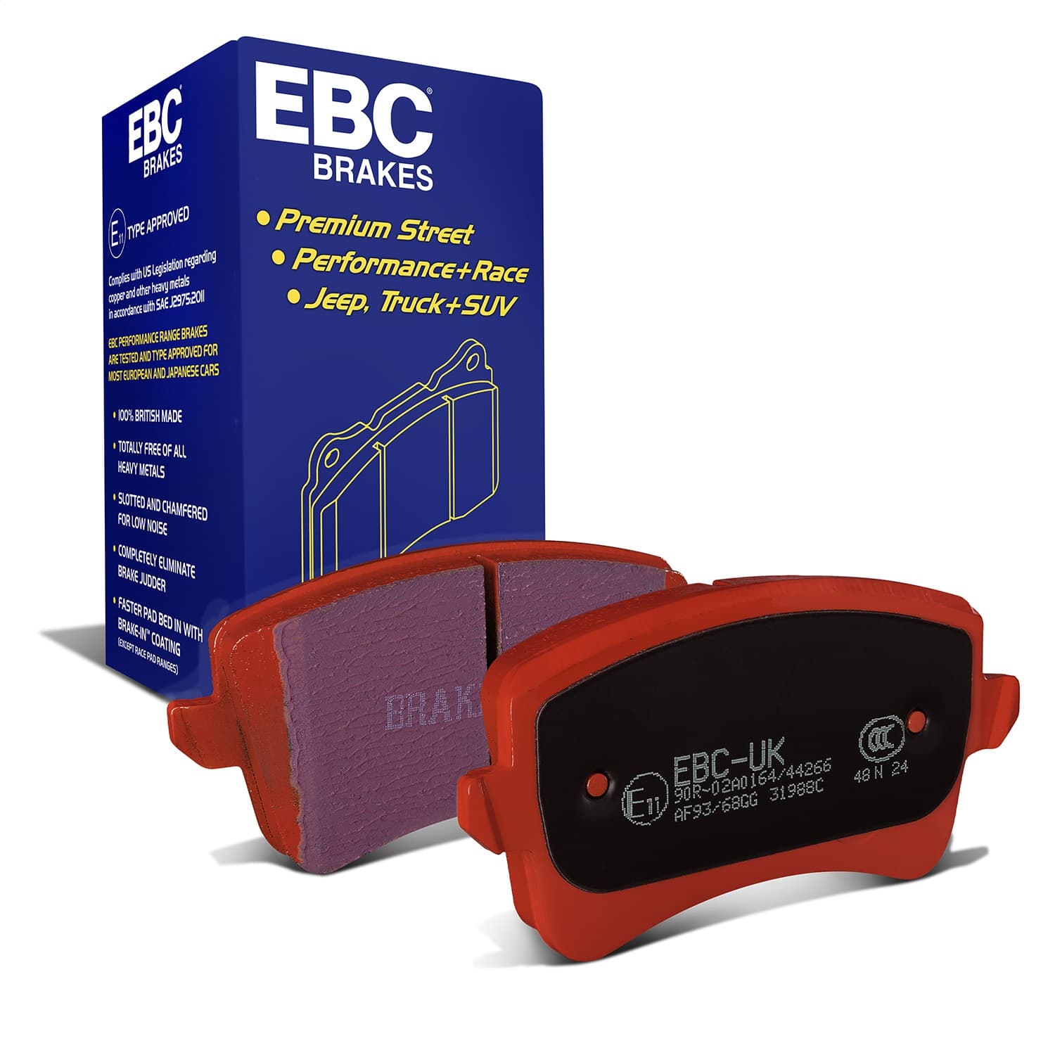 EBC Brakes - DP31988C - Disc Brake Pad image 1