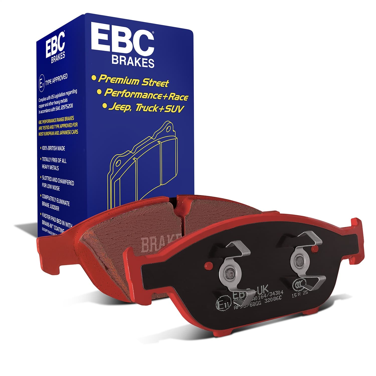 EBC Brakes - DP32086C - Disc Brake Pad image 1