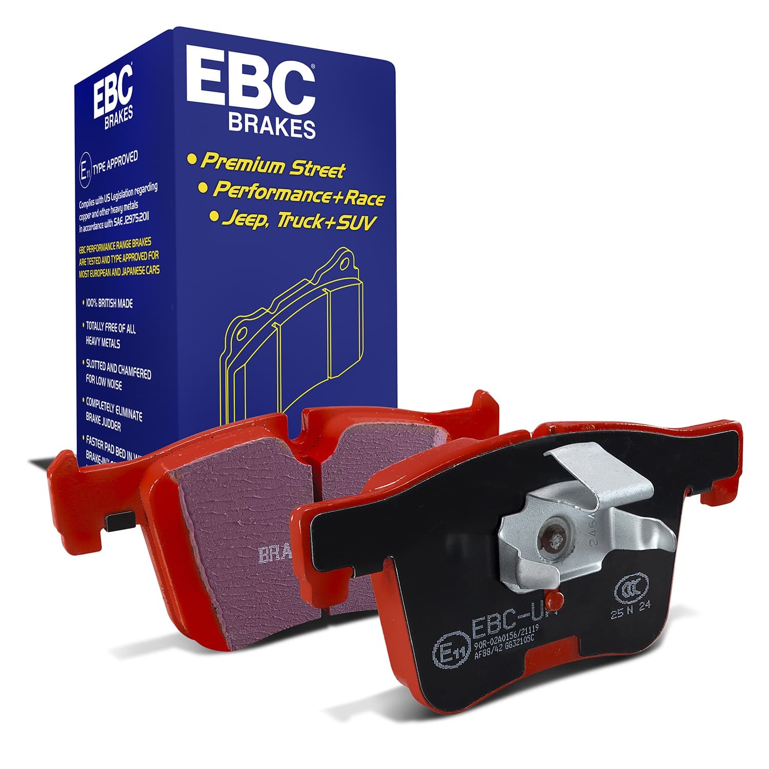 EBC Brakes - DP32105C - Disc Brake Pad image 1