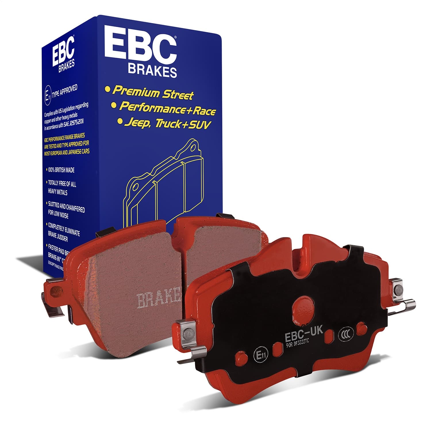 EBC Brakes - DP32227C - Disc Brake Pad image 1