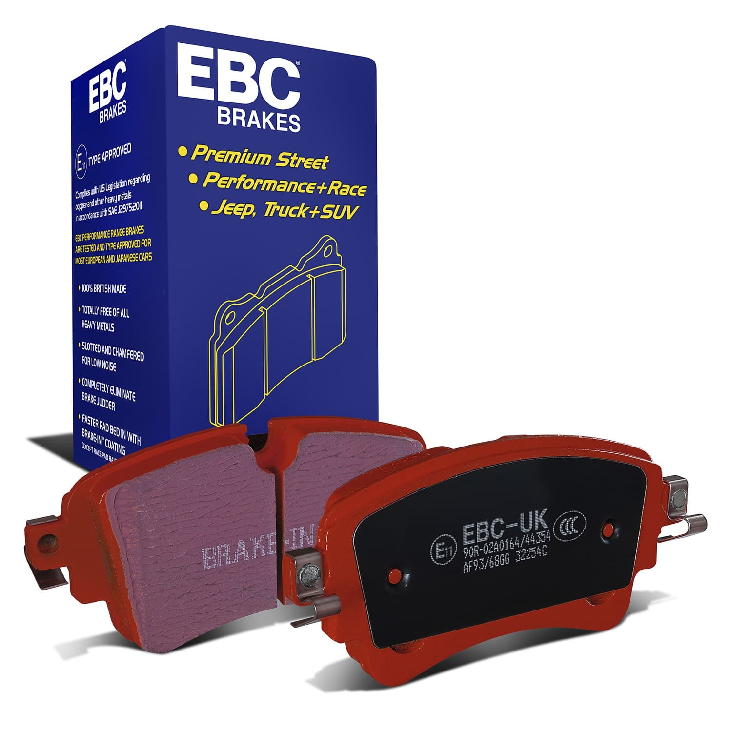 EBC Brakes - DP32254C - Disc Brake Pad image 1