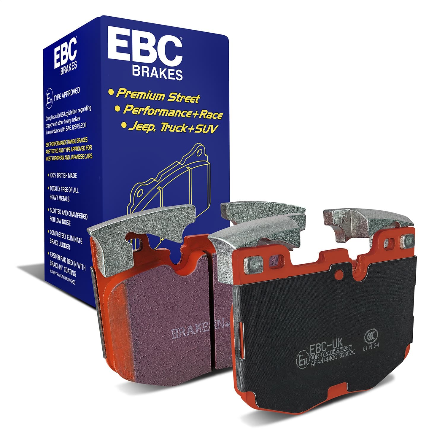 EBC Brakes - DP32302C - Disc Brake Pad image 1