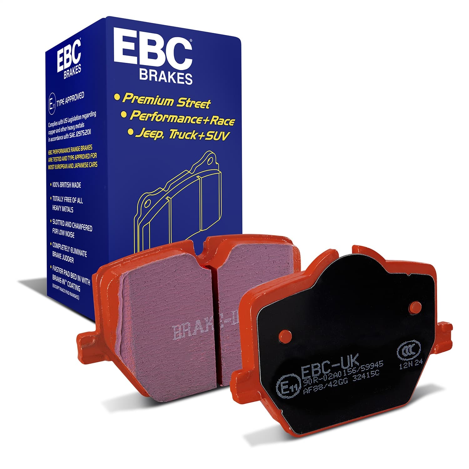 EBC Brakes - DP32415C - Disc Brake Pad image 1