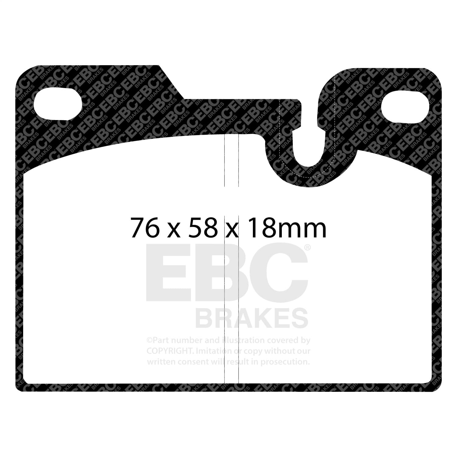 EBC Brakes - DP3346C - Disc Brake Pad image 5