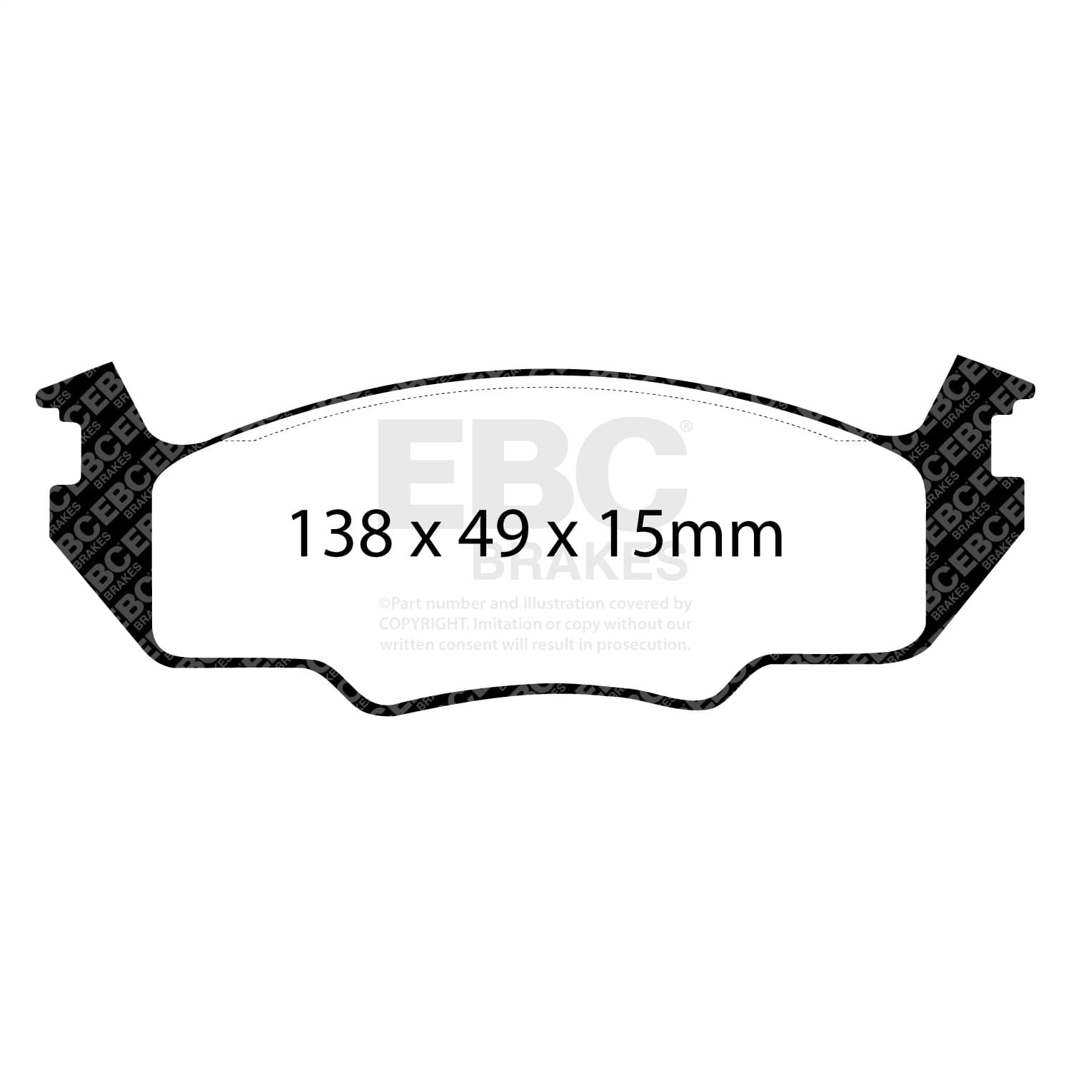 EBC Brakes - DP2366 - Disc Brake Pad image 5