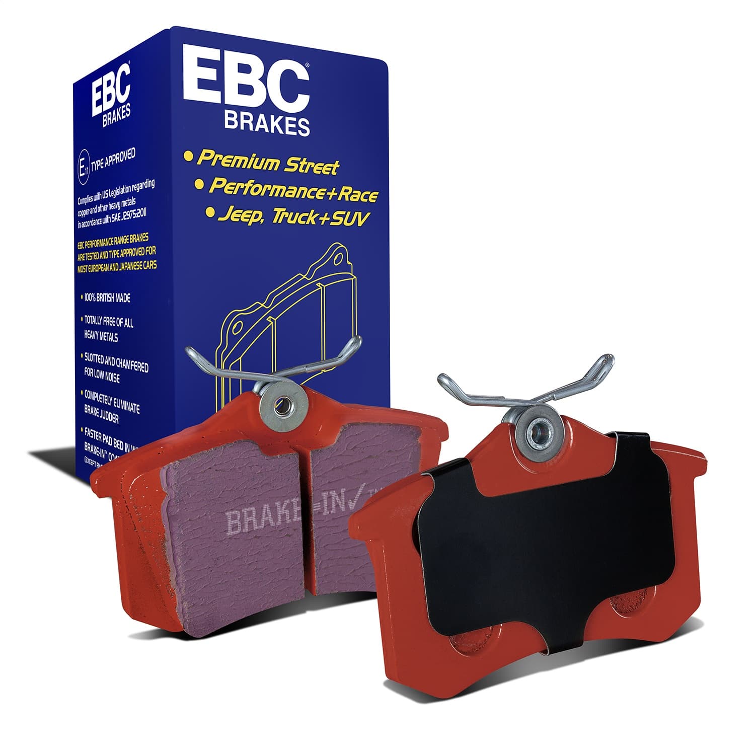 EBC Brakes - DP3680C - Disc Brake Pad image 1