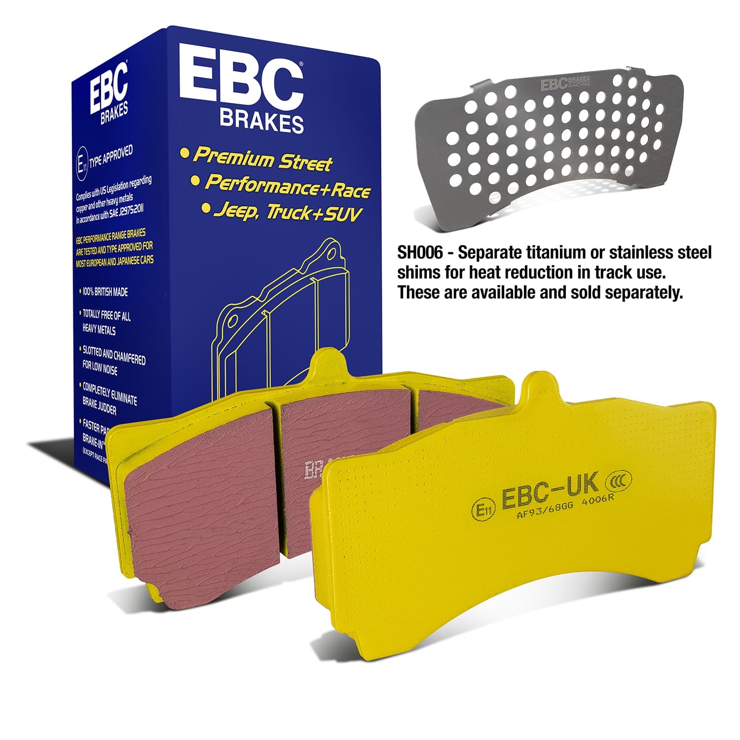 EBC Brakes - S10KF1371 - Front - Disc Brake Pad and Rotor Kit image 1