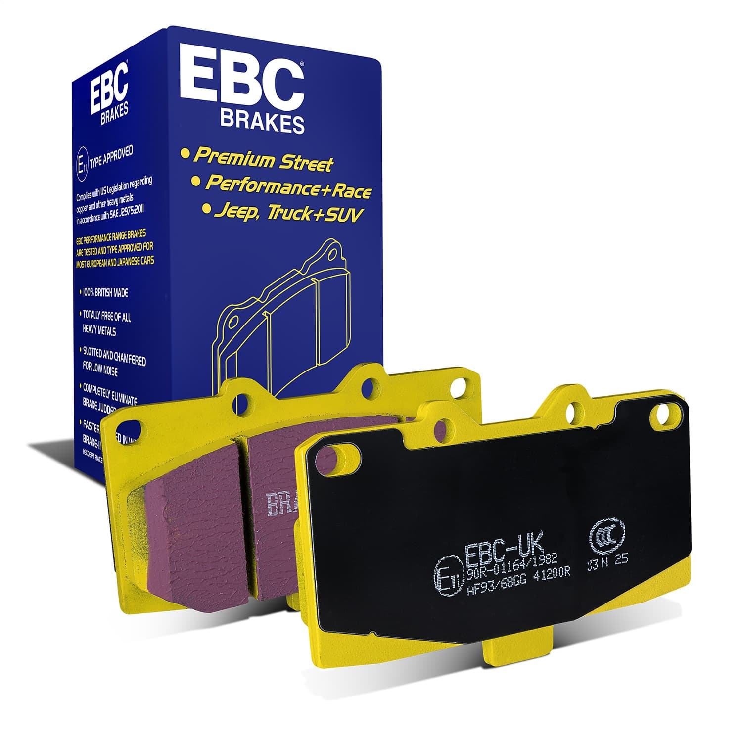 EBC Brakes - DP41200R - Disc Brake Pad image 1