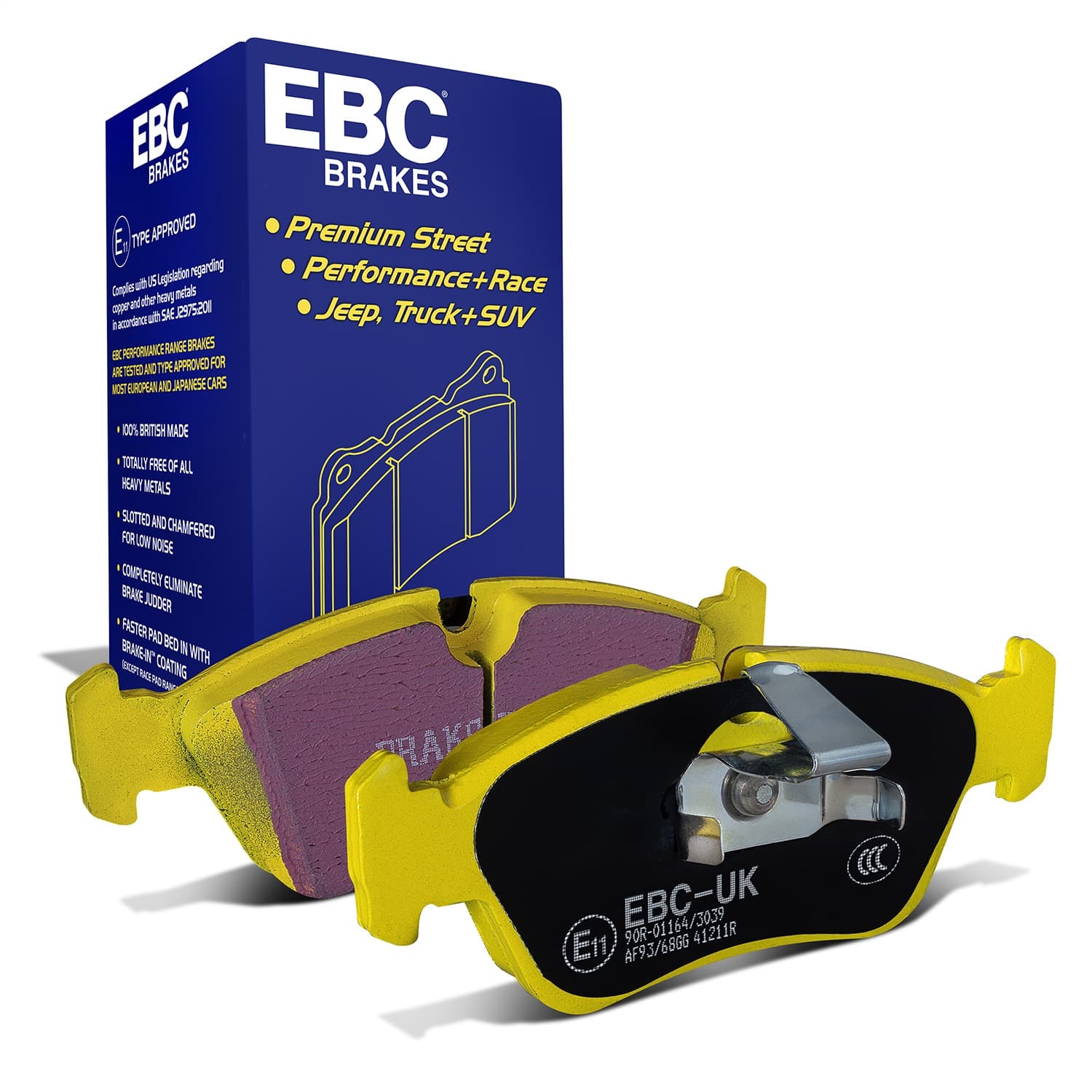 EBC Brakes - DP41211R - Disc Brake Pad image 1