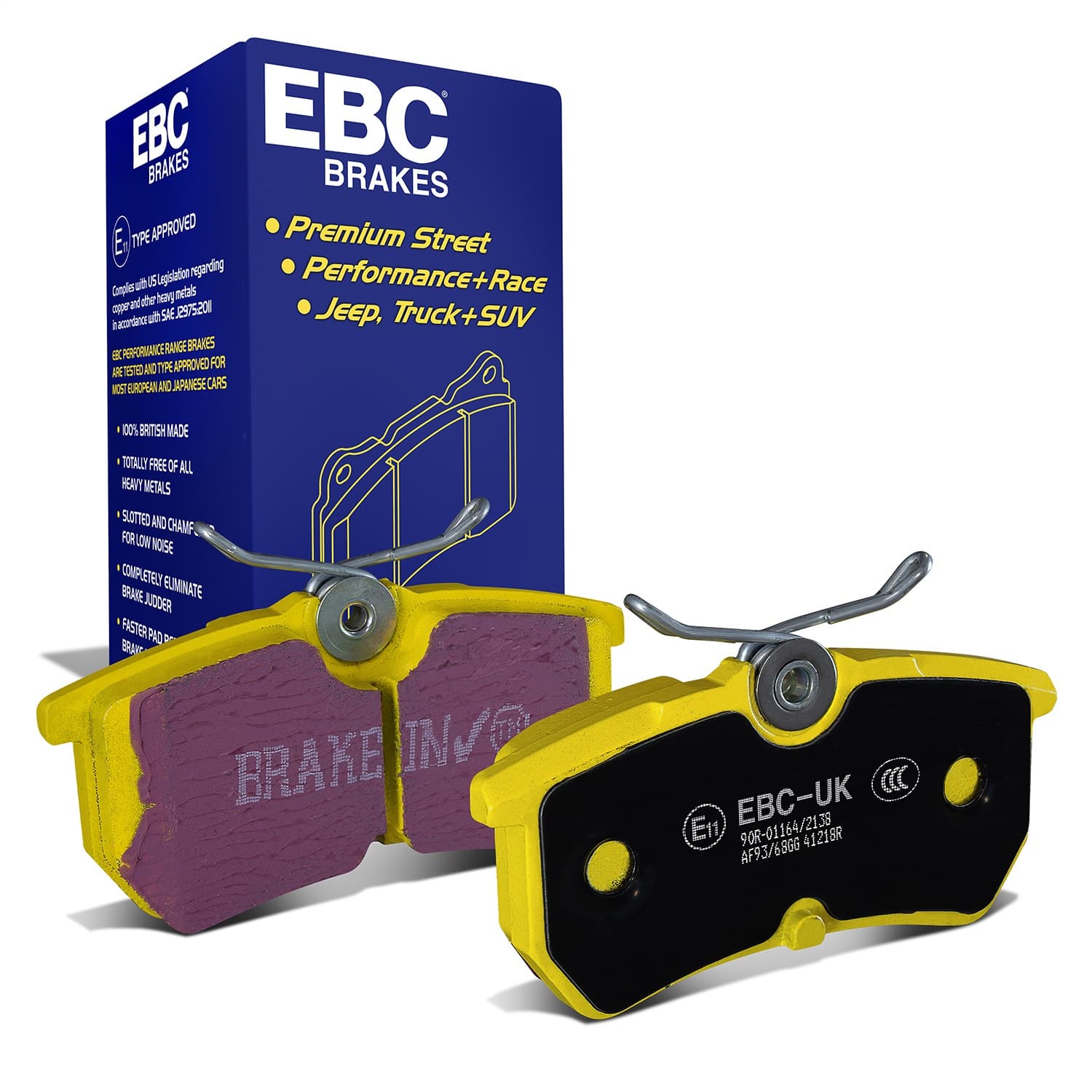 EBC Brakes - DP41218R - Disc Brake Pad image 1