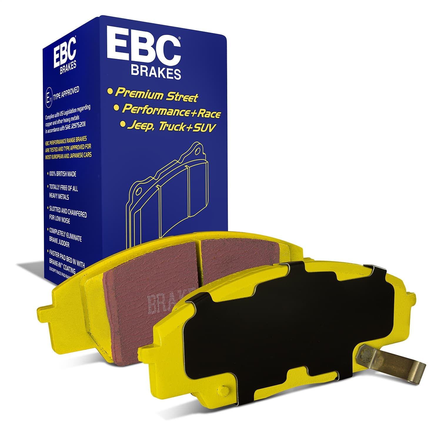 EBC Brakes - DP41254R - Disc Brake Pad image 1