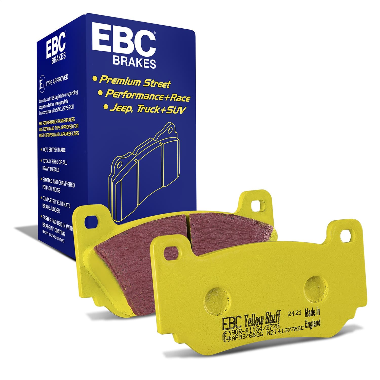 EBC Brakes - DP41377R - Disc Brake Pad image 1