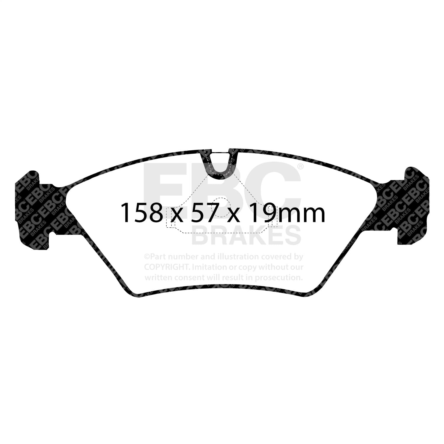 EBC Brakes - DP2414 - Disc Brake Pad image 5