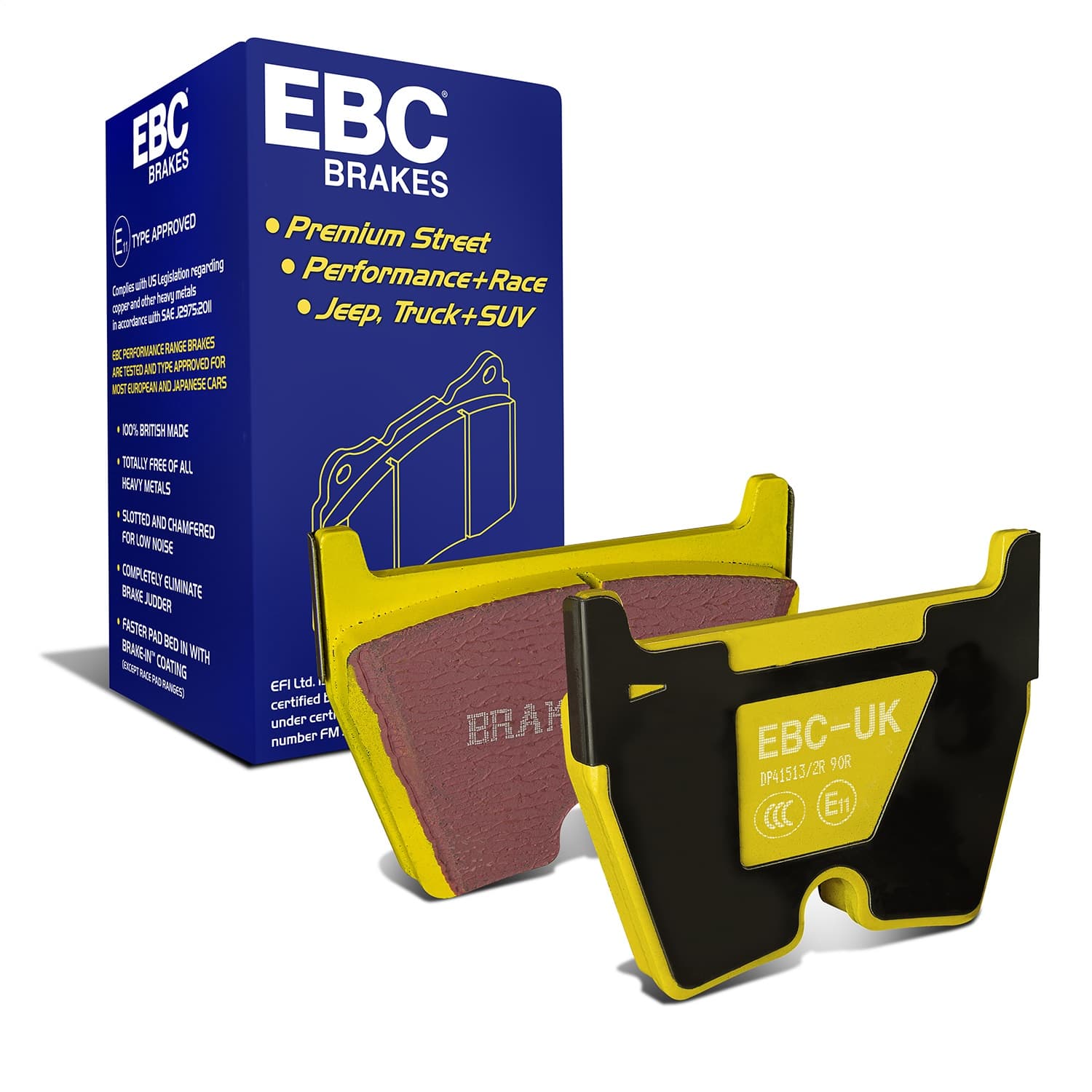 EBC Brakes - DP41513R - Disc Brake Pad image 5