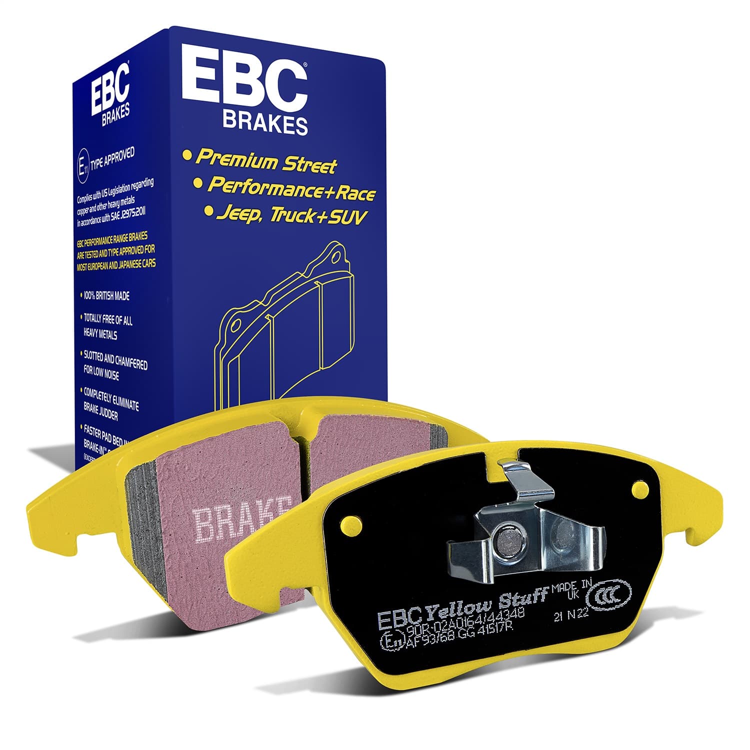 EBC Brakes - DP41517R - Disc Brake Pad image 1