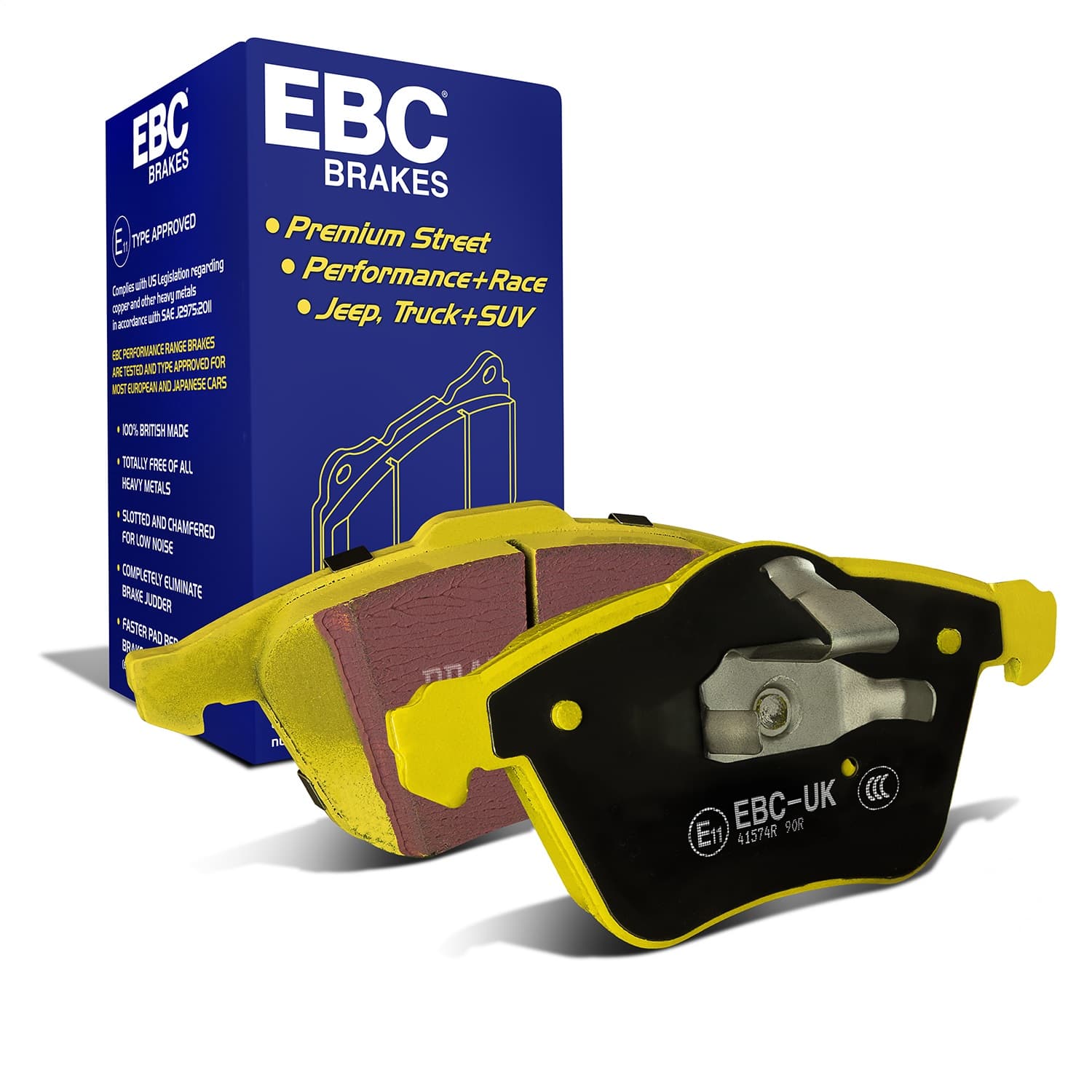 EBC Brakes - DP41574R - Disc Brake Pad image 1