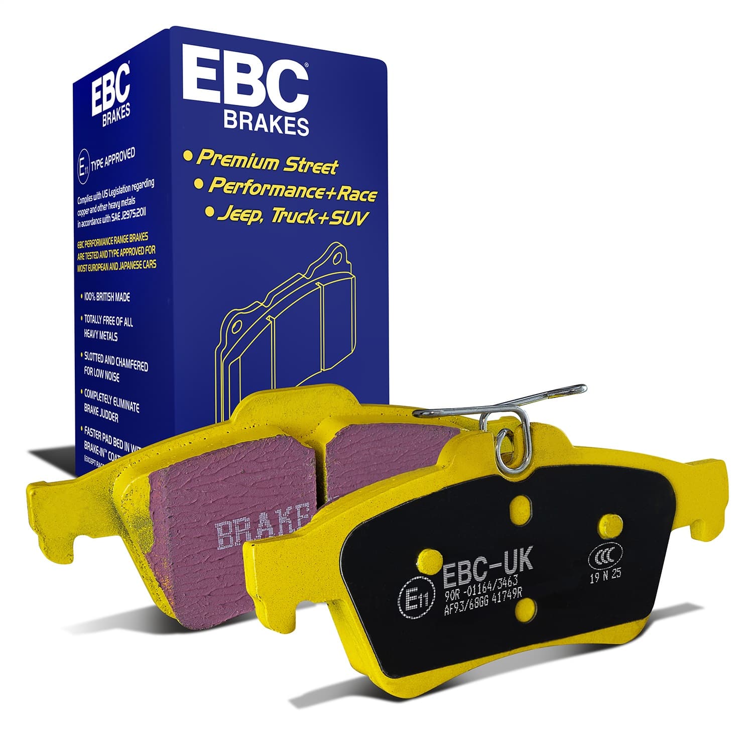 EBC Brakes - DP41749R - Disc Brake Pad image 1