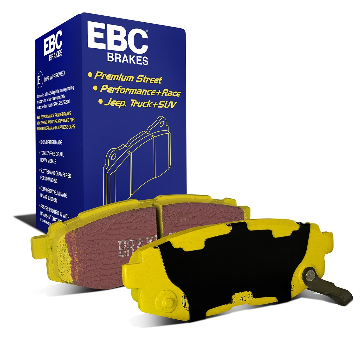 EBC Brakes - DP41758R - Disc Brake Pad image 1