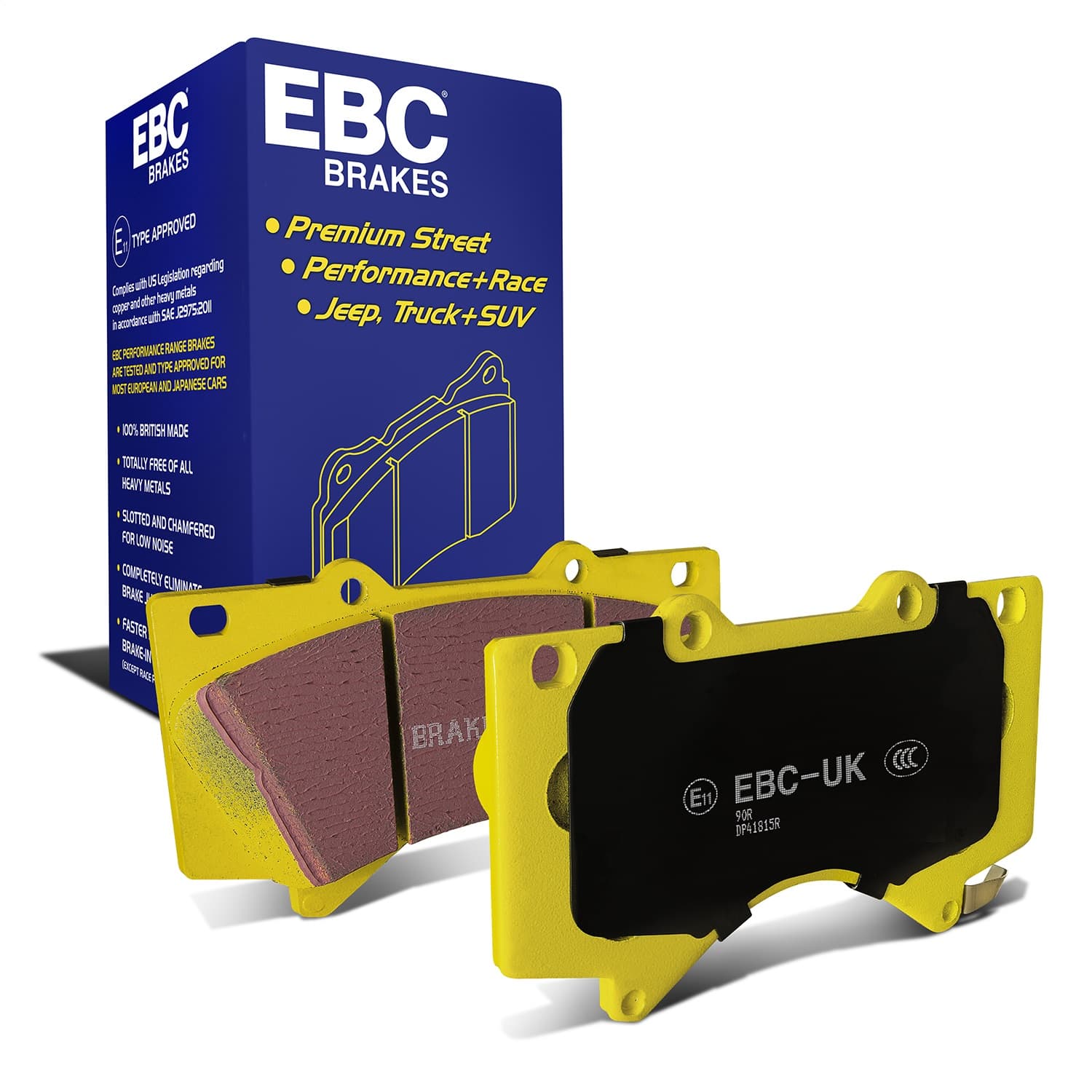 EBC Brakes - DP41815R - Disc Brake Pad image 1