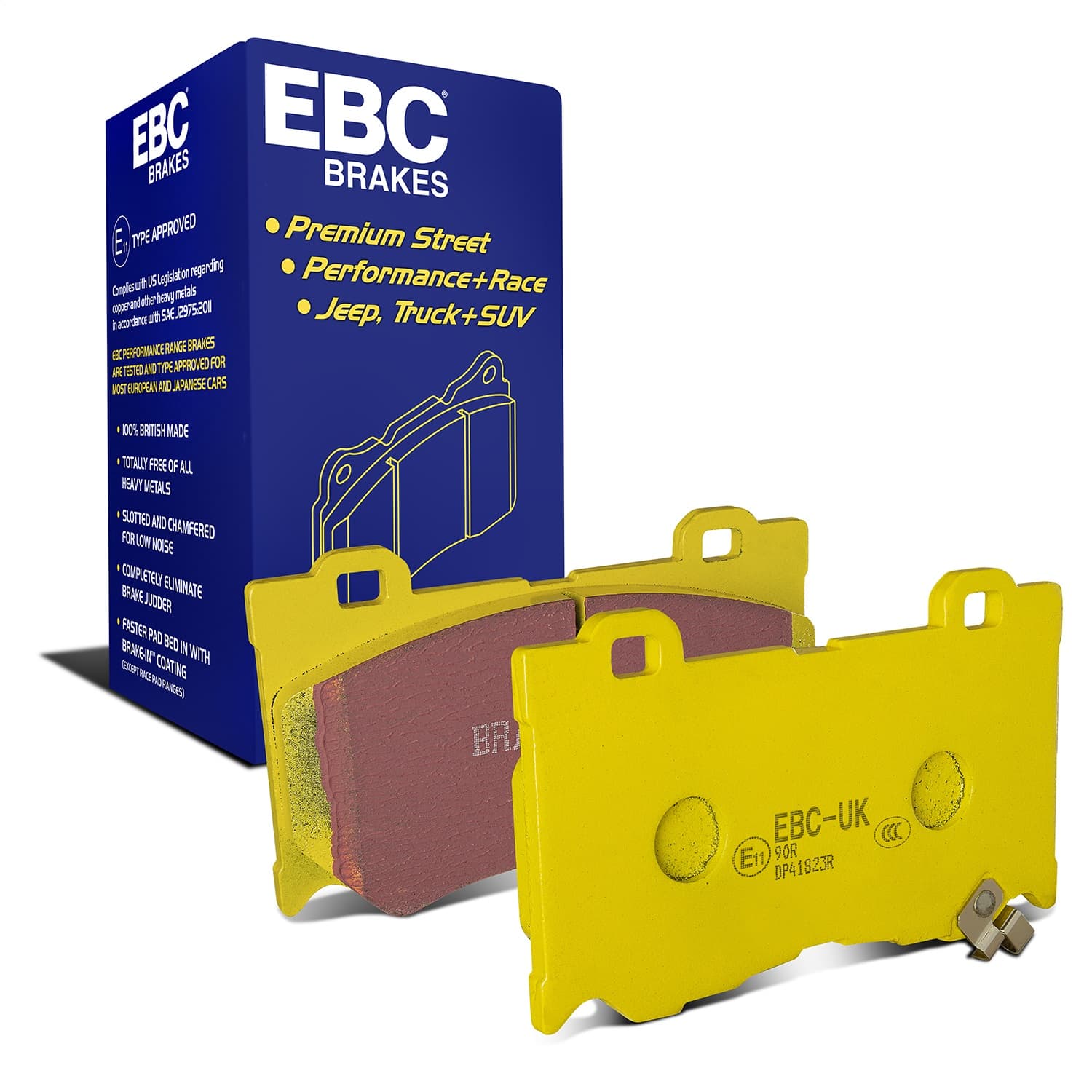 EBC Brakes - DP41823R - Disc Brake Pad image 1