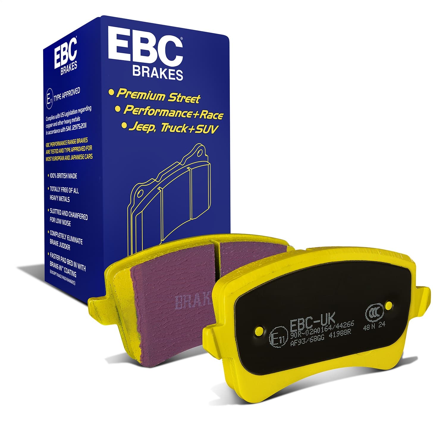 EBC Brakes - DP41988R - Disc Brake Pad image 1