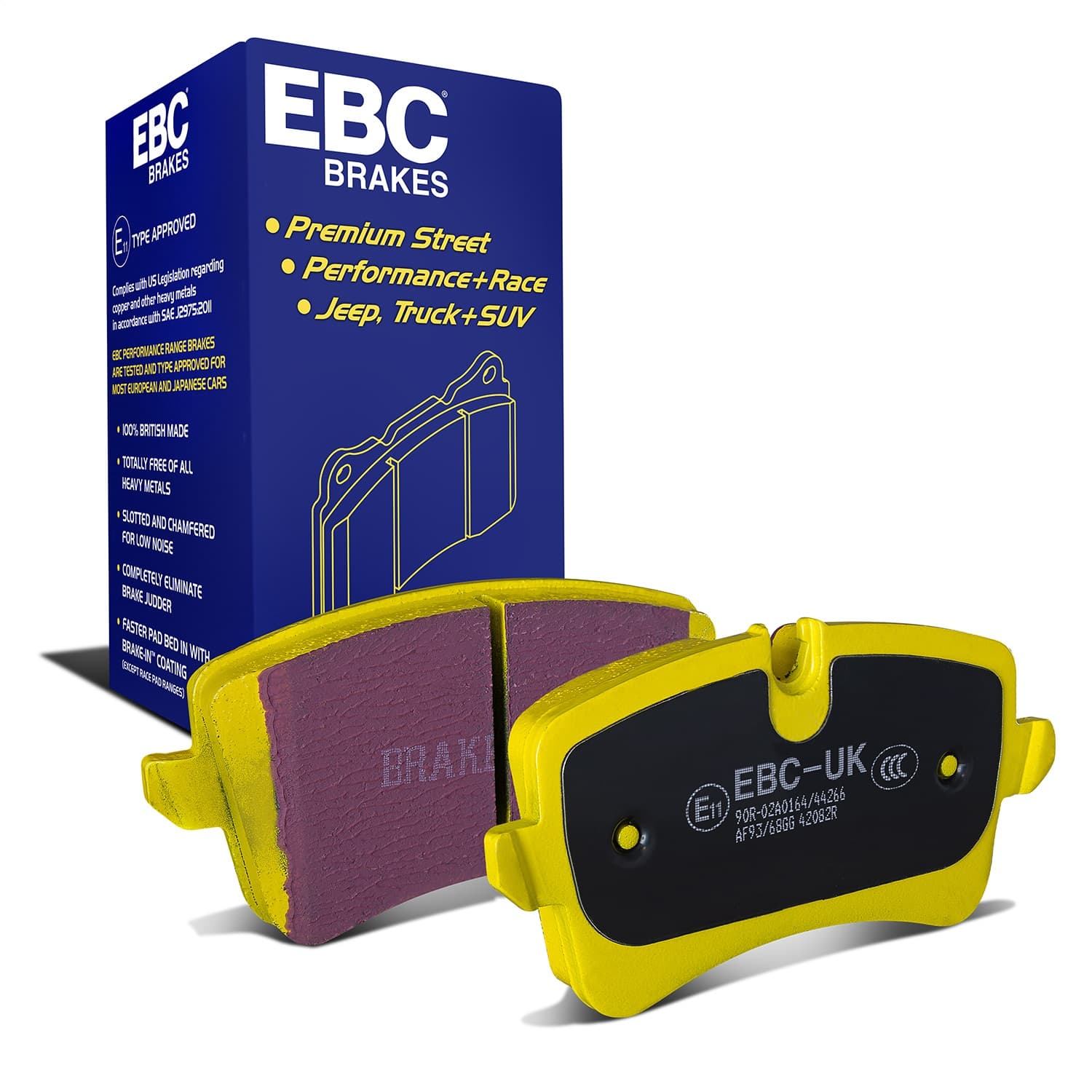 EBC Brakes - DP42082R - Disc Brake Pad image 1