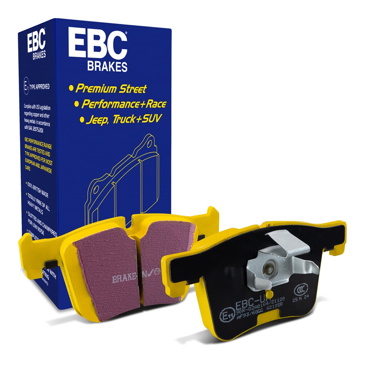 EBC Brakes - DP42105R - Disc Brake Pad image 1