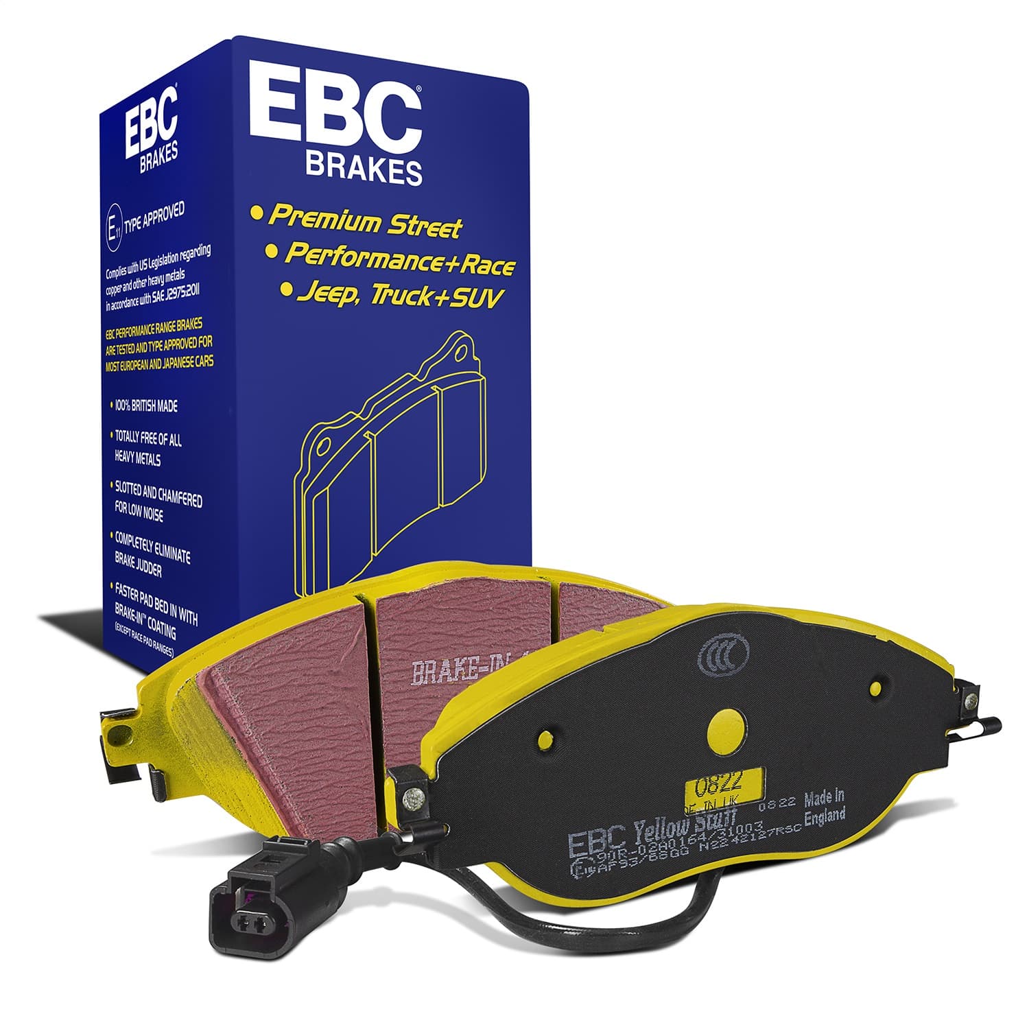 EBC Brakes - DP42127R - Disc Brake Pad image 1