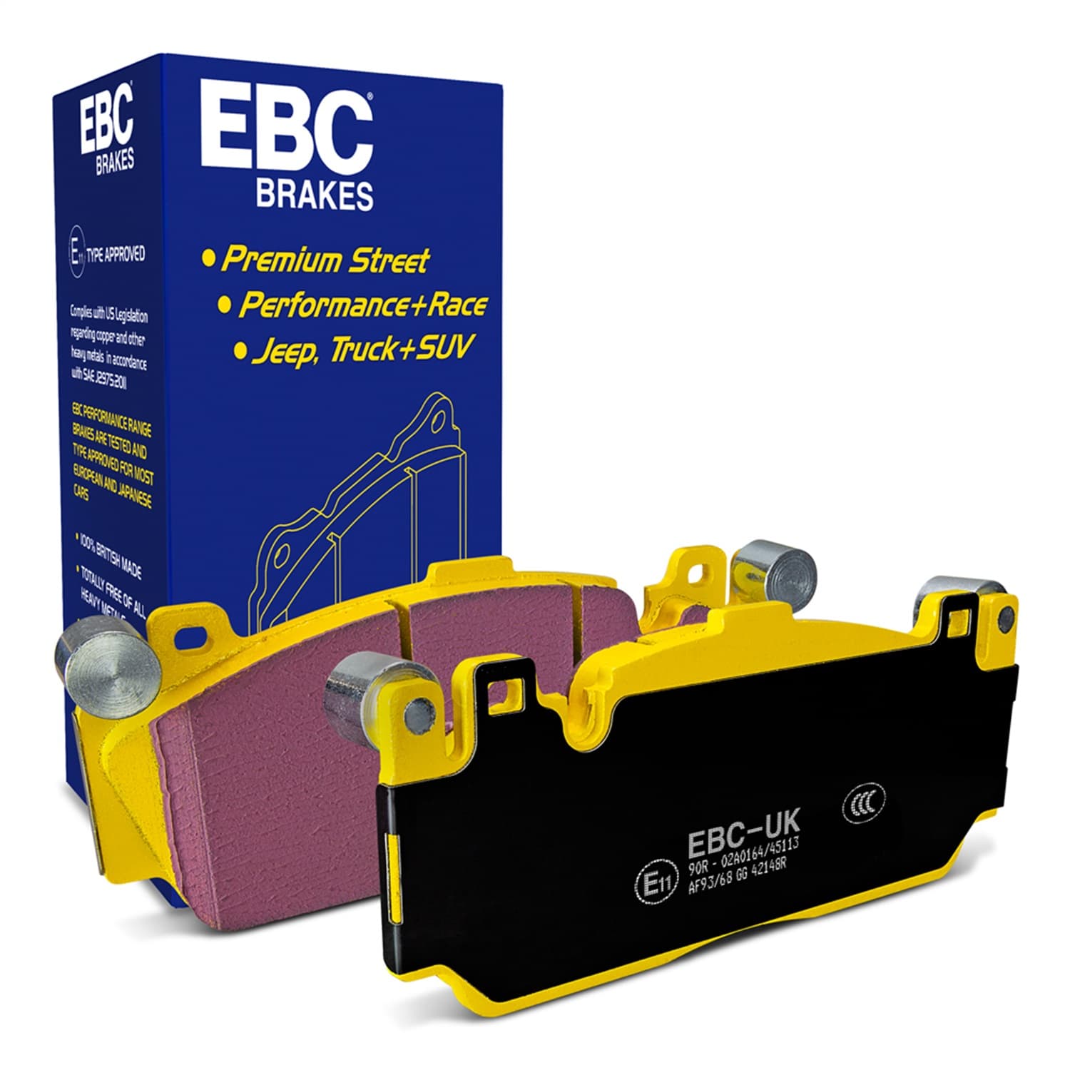 EBC Brakes - DP42148R - Disc Brake Pad image 1
