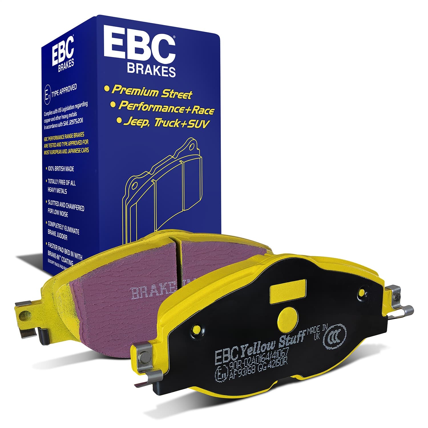 EBC Brakes - DP42150R - Disc Brake Pad image 1