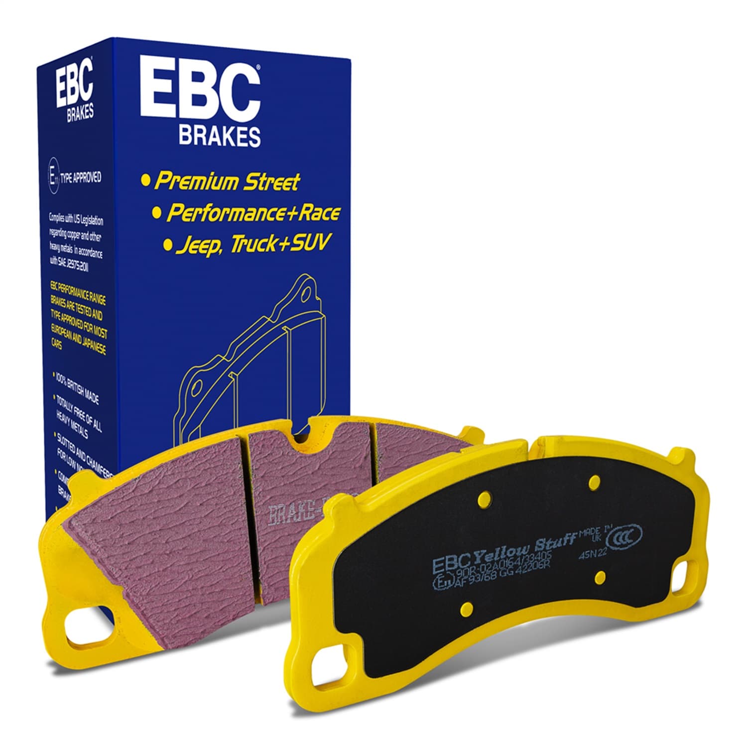 EBC Brakes - DP42206R - Disc Brake Pad image 1