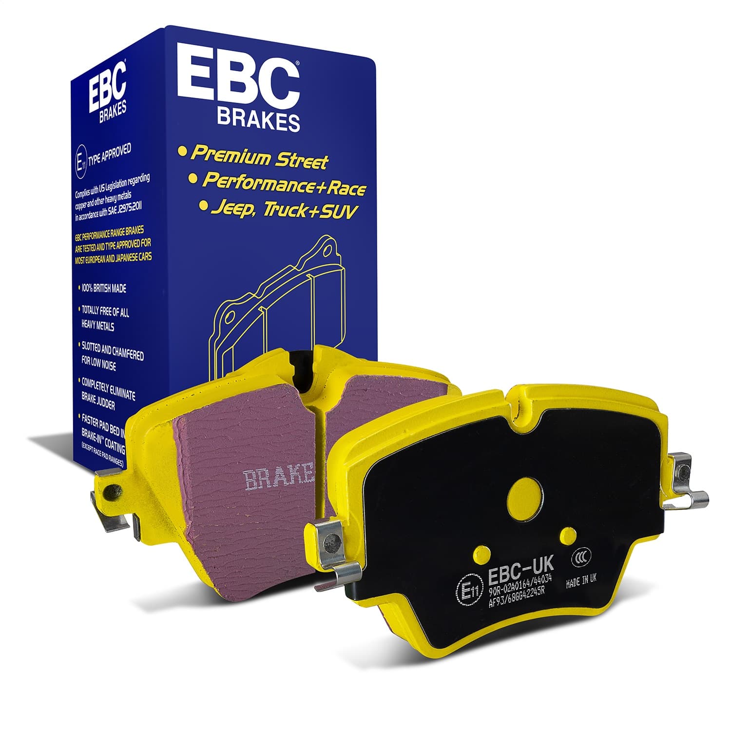 EBC Brakes - DP42245R - Disc Brake Pad image 1