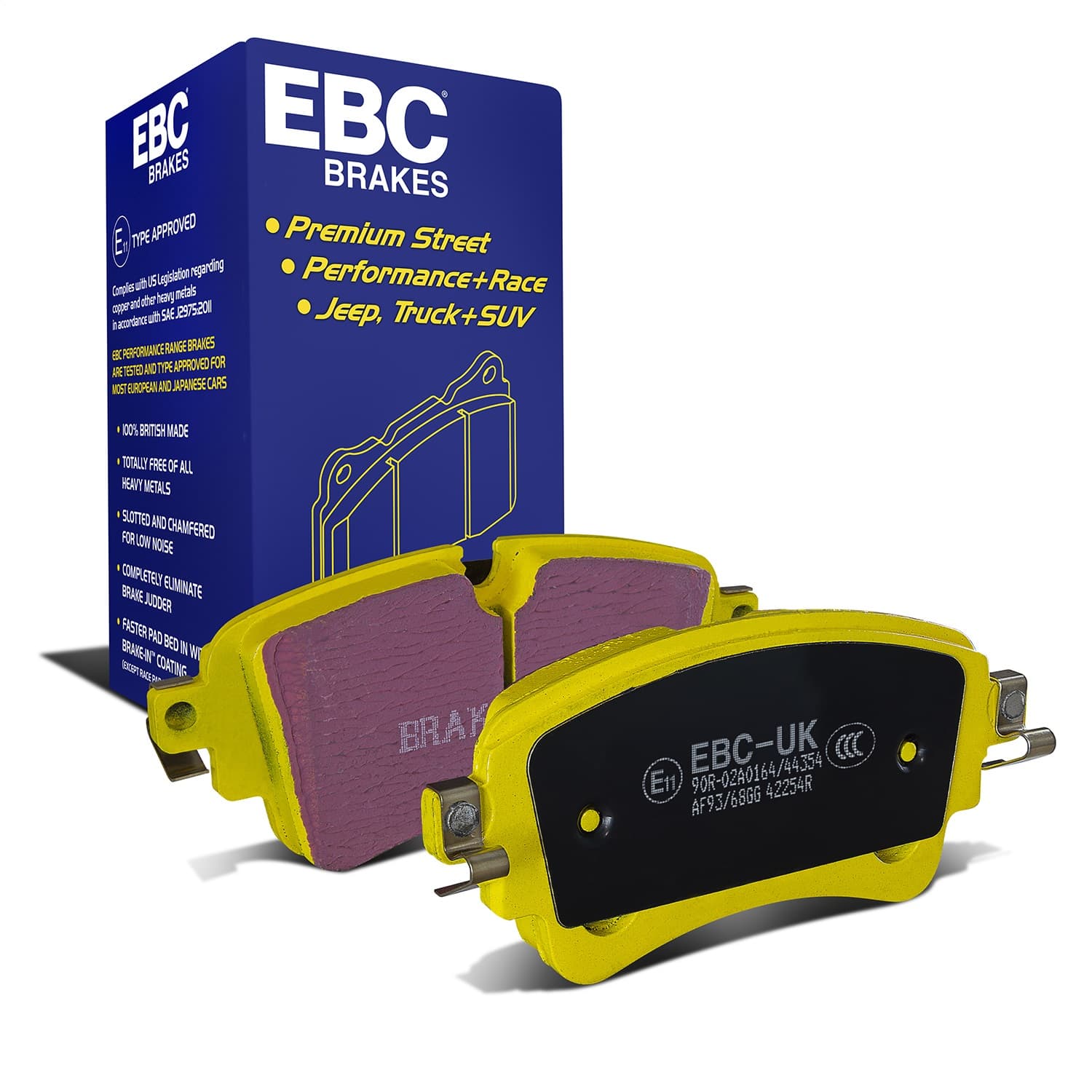 EBC Brakes - DP42254R - Disc Brake Pad image 1