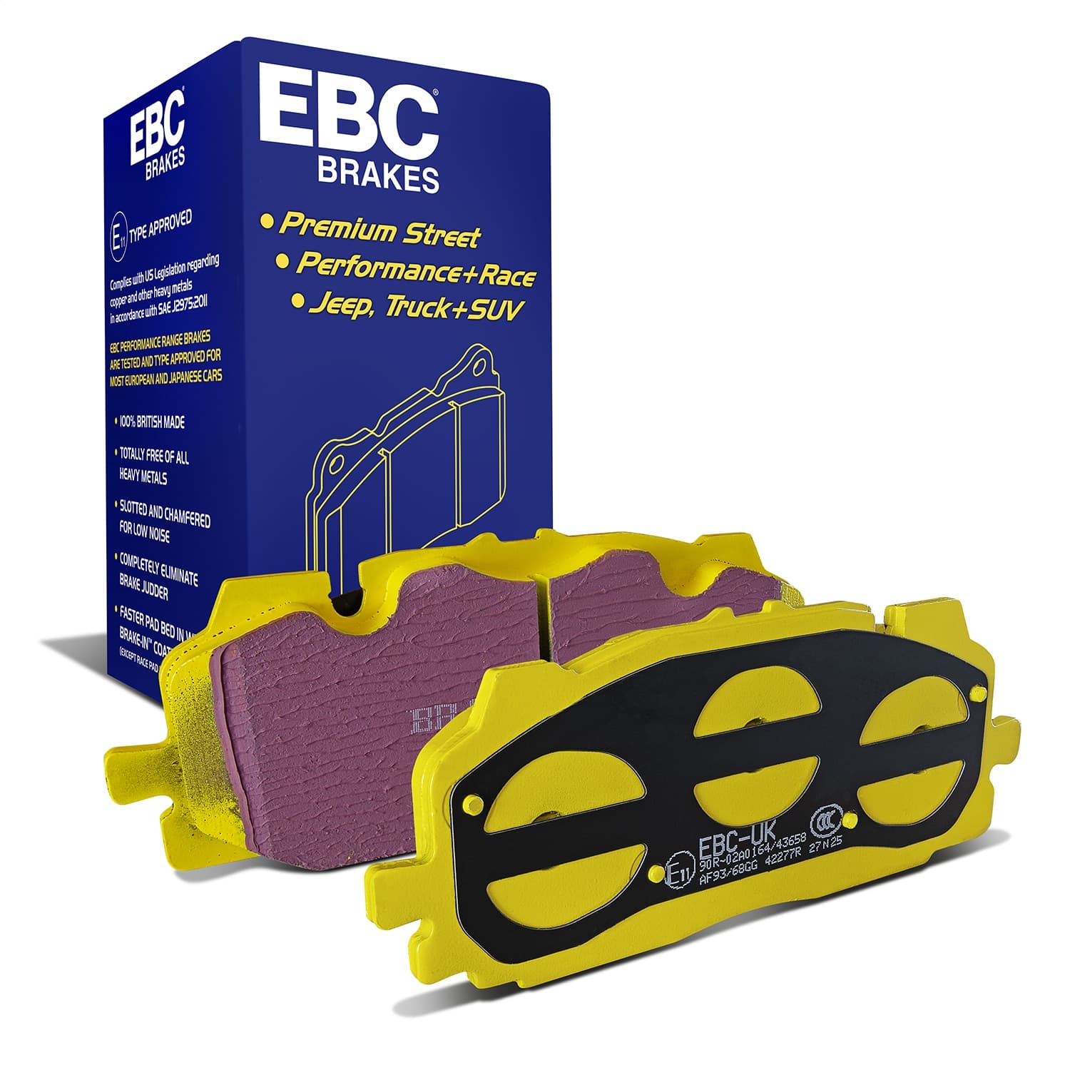 EBC Brakes - DP42277R - Disc Brake Pad image 1