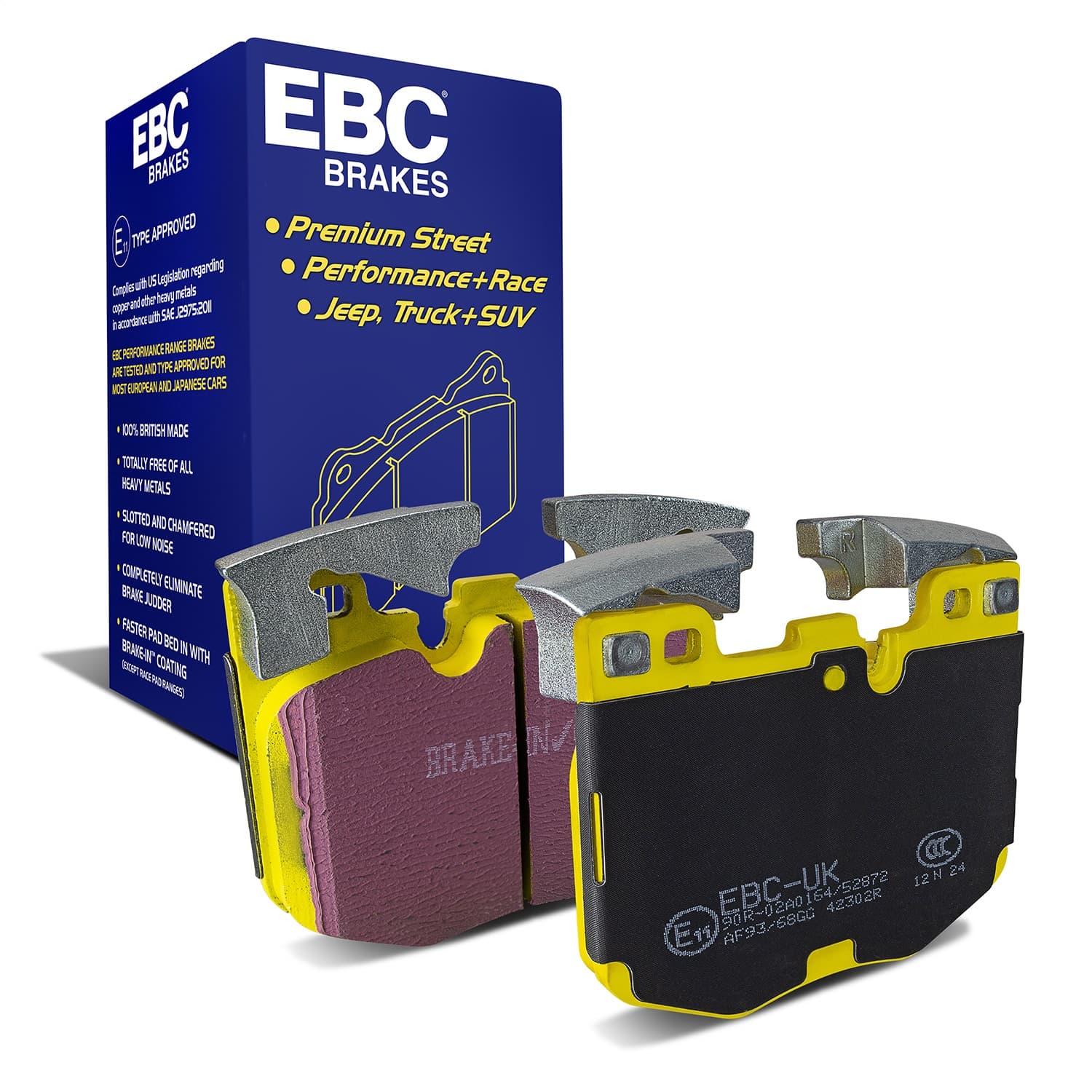 EBC Brakes - DP42302R - Disc Brake Pad image 1